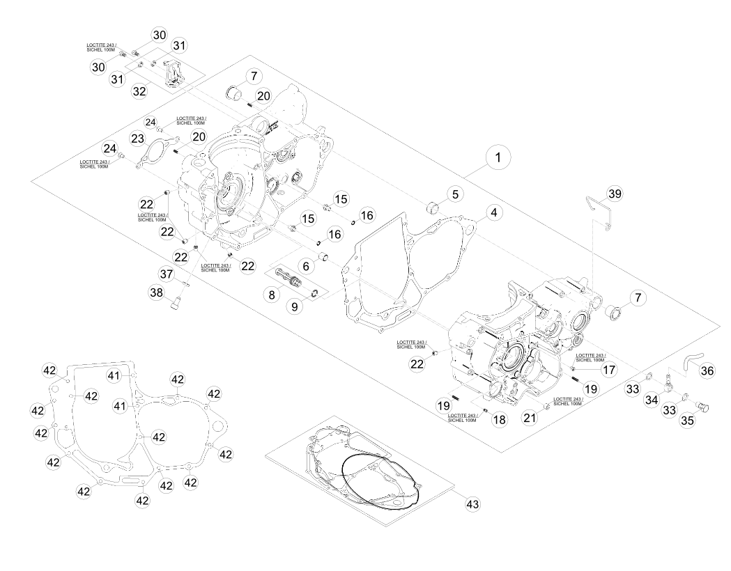 01 ENGINE CASE