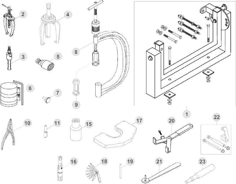 14 SPECIAL TOOLS