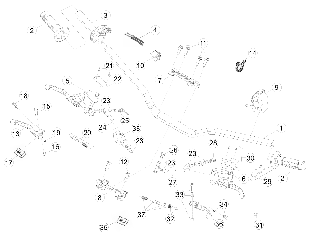 35 HANDLEBAR/CONTROLS