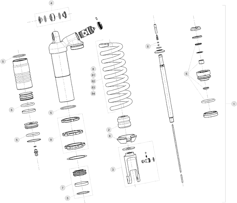 33 SWING ARM/REAR SUSPENSION