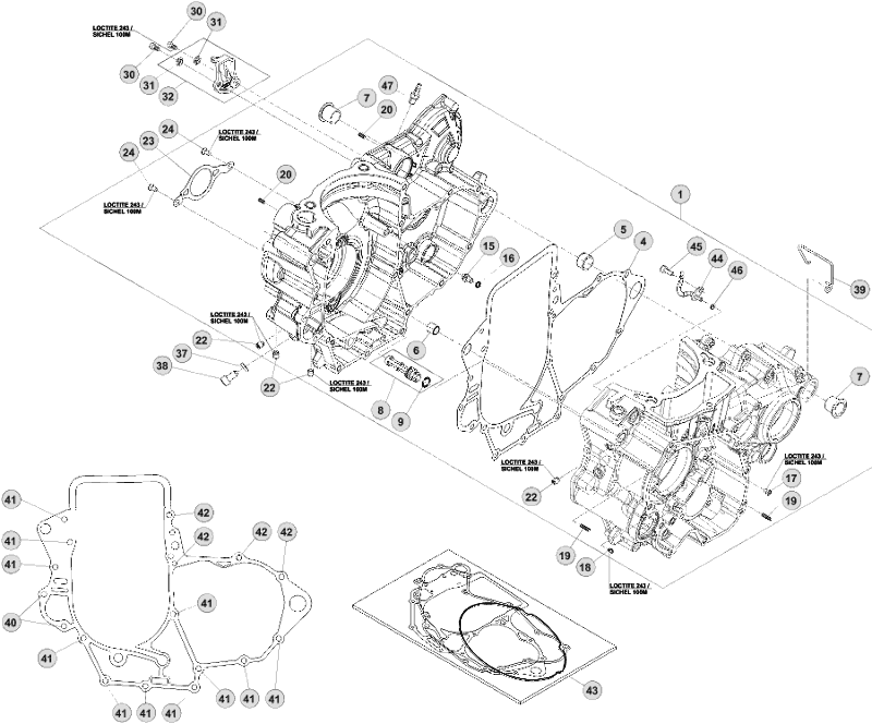 01 ENGINE CASE