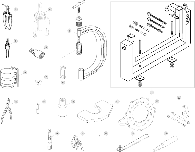 14 SPECIAL TOOLS