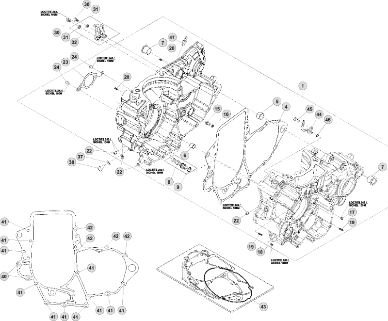 01 ENGINE CASE
