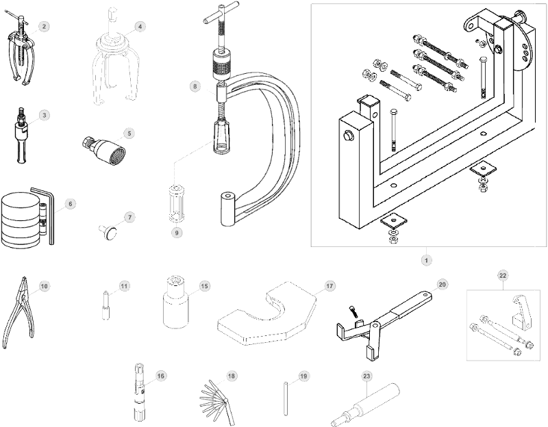 14 SPECIAL TOOLS