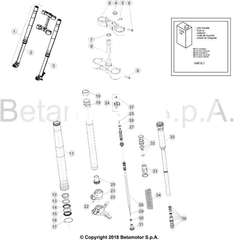 34 FRONT FORK