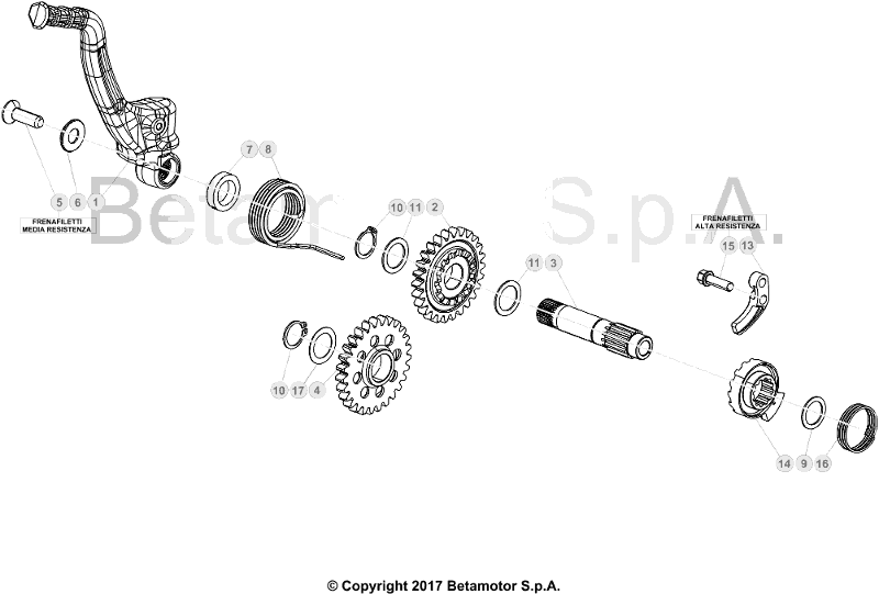 06 KICK STARTER - FROM CHASSIS 1 TO 551