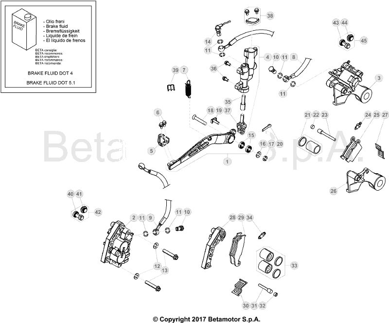 36 BRAKES - FROM CHASSIS 506 TO 999999