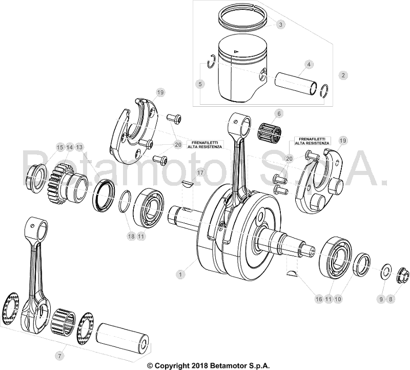 02 CRANKSHAFT/PISTON/BALANCER SHAFT