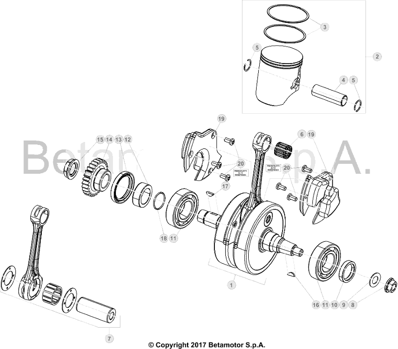02 CRANKSHAFT/PISTON/BALANCER SHAFT