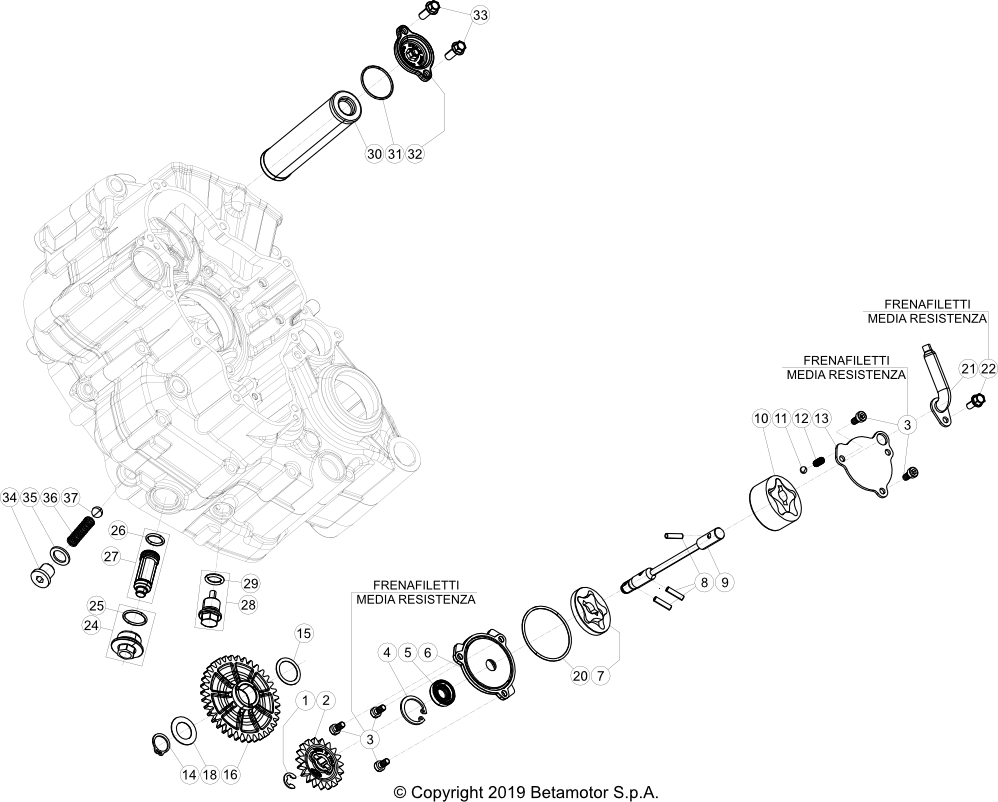 BETA OEM - CIRCLIP RA 7 DIN 6799 BETA OEM - CIRCLIP RA 7 DIN 6799