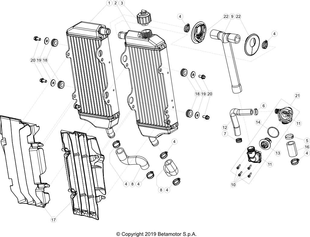 39 COOLING SYSTEM Beta Genuine