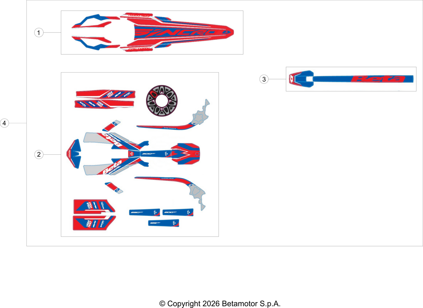 43 PLASTIC ACCESSORIES/SEAT/TANK