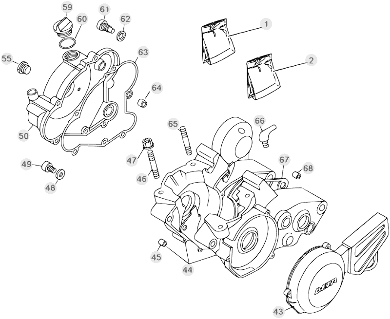 01 ENGINE CASE