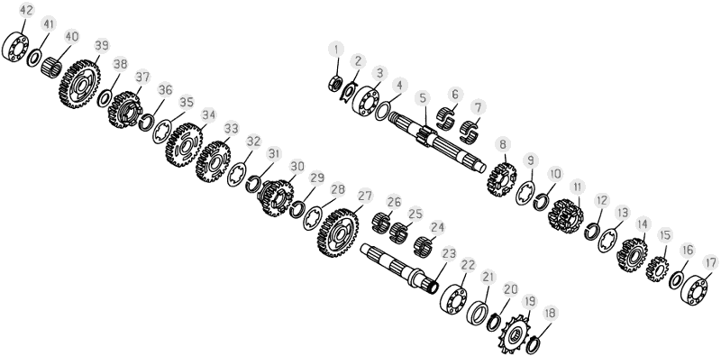 04 GEARBOX - FROM CHASSIS 200001