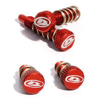 BETA EVO 2ST/4ST RED BRAKE/CLUTCH ADJUSTERS MY09>