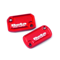 ANODIZED RED BRAKE/CLUTCH MST CYL COVERS