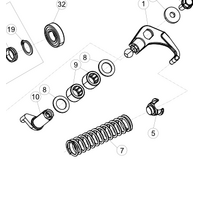 POWER VALVE SPRING (EXT) GREEN K 3.11