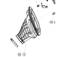 AIRBOX RUBBER MANIFOLD RR/XT MY13>