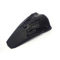 REAR PLATE SUPPORT BLACK (SHORT ENDURO VERSION)