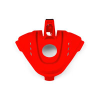 TANK COVER WITH RUBBER RED RR