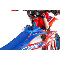 SEAT COVER BLUE GRIPPER RX300 2ST MY21>