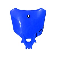 BETA MX STYLE FRONT PLATE BLUE FOR RX ONLY MY23>