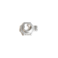 LEFT AXLE BLOCK THREADED , RR/XT 2ST/4ST