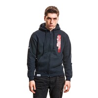 BETA PADDOCK HOODIE BLUE RED STRIPE S