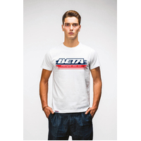 T-SHIRT BETA HERITAGE MOTORCYCLES WHITE LARGE