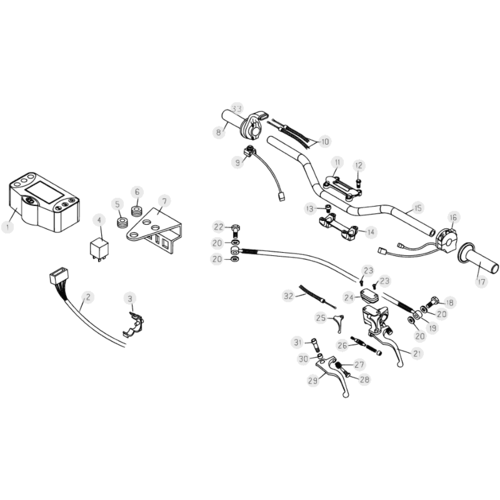 35 HANDLEBAR/CONTROLS