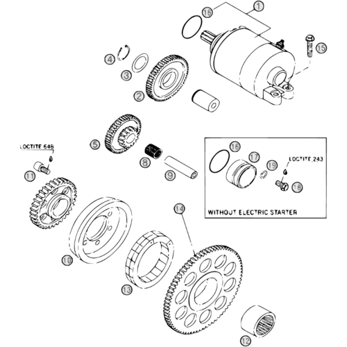 07 ELECTRIC STARTER