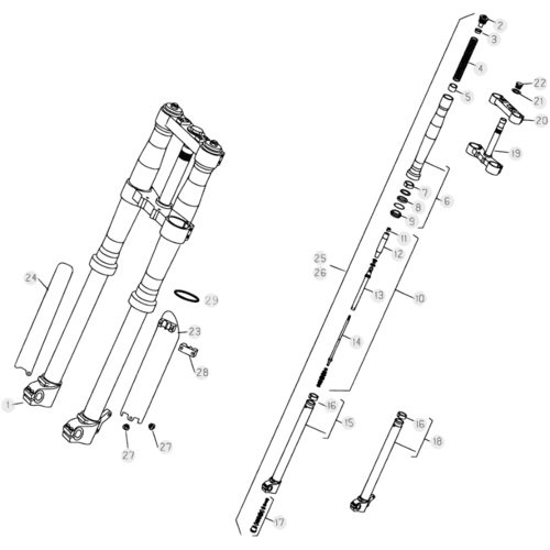 34 FRONT FORK