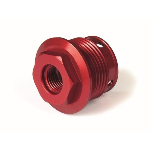 SCREW PLUG TENSIONER RED