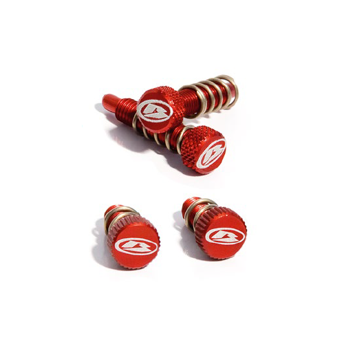 BETA EVO 2ST/4ST RED BRAKE/CLUTCH ADJUSTERS MY09>