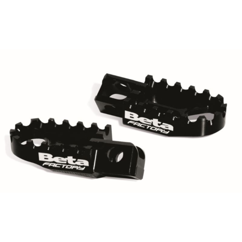 TRIALS EVO 2T/4T ERGAL FOOTPEG KIT BLACK