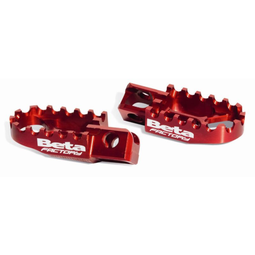 TRIALS 2ST/4ST ALLOY FOOTPEG KIT RED EVO MY15>