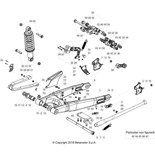 33 SWING ARM/REAR SUSPENSION