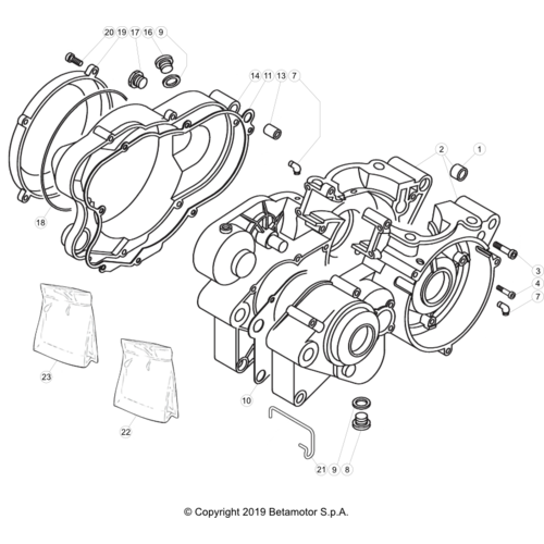 01 ENGINE CASE