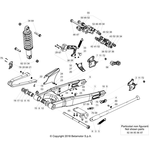 33 SWING ARM/REAR SUSPENSION
