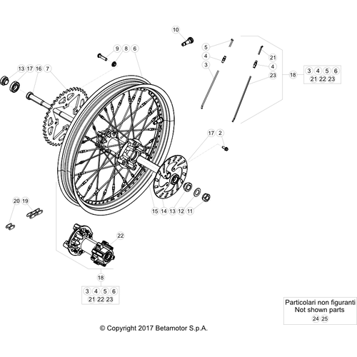 42 REAR WHEEL