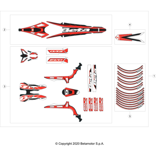 43 PLASTIC ACCESSORIES/SEAT/TANK
