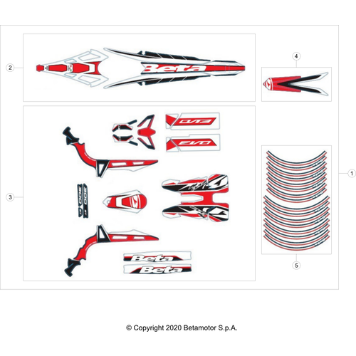43 PLASTIC ACCESSORIES/SEAT/TANK