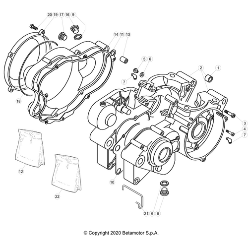 01 ENGINE CASE