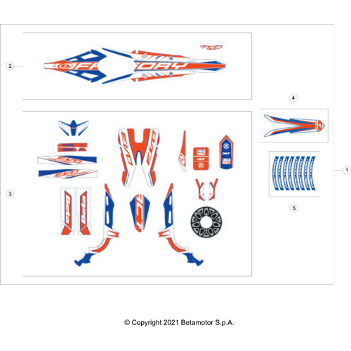 43 PLASTIC ACCESSORIES/SEAT/TANK