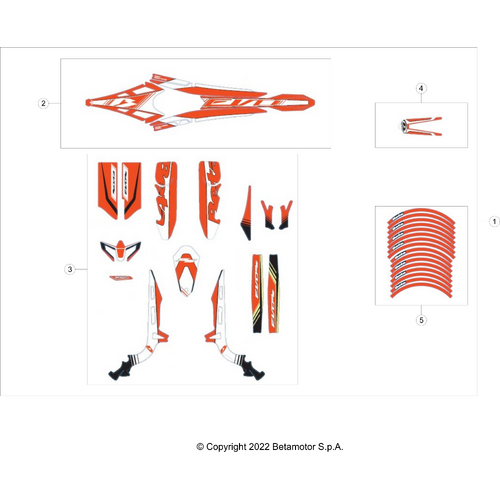 43 PLASTIC ACCESSORIES/SEAT/TANK