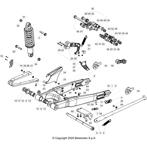 33 SWING ARM/REAR SUSPENSION