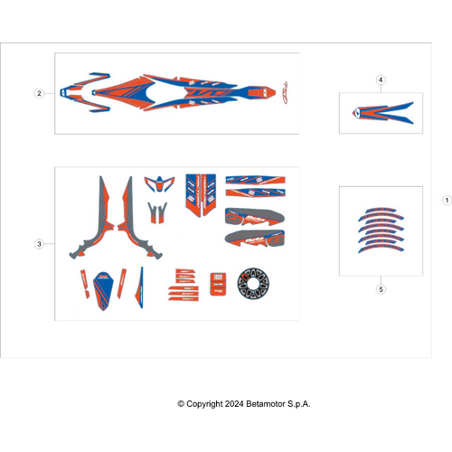 43 PLASTIC ACCESSORIES/SEAT/TANK