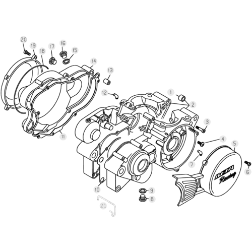 01 ENGINE CASE