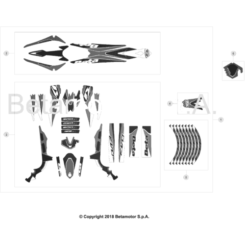 43 PLASTIC ACCESSORIES/SEAT/TANK