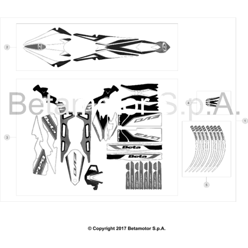 43 PLASTIC ACCESSORIES/SEAT/TANK